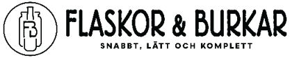 Flaskor & Burkar Logo